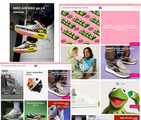 sneakerbaas website.